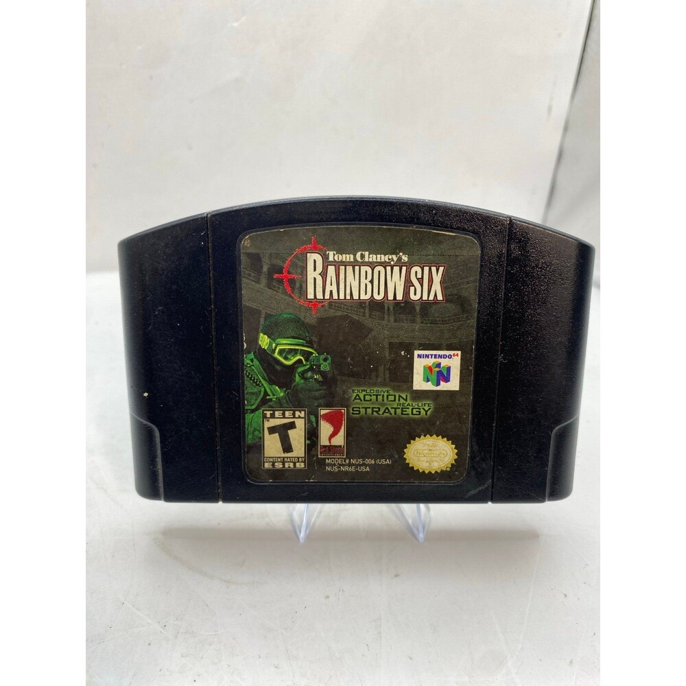 Tom Clancy's Rainbow Six Nintendo 64 N64 Game Cartridge